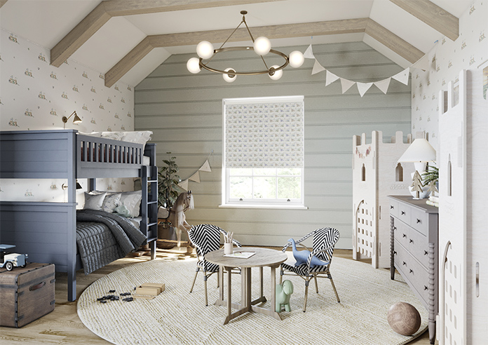 Jurassic Joust, Bunting Knightly - Twist&Fit Roller Blind - Image 7